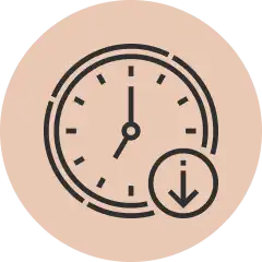 Minimally invasive with no downtime