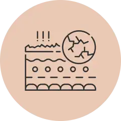 Reduced inflammation and pain