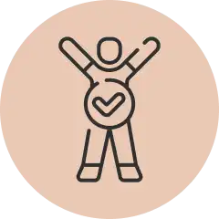 Uses the body’s own healing factors